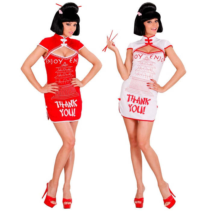 Chinese Take Away 2 Colors Ass.  Dress 