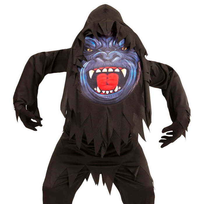 Gorilla  Robe, Oversized Hooded Mask 