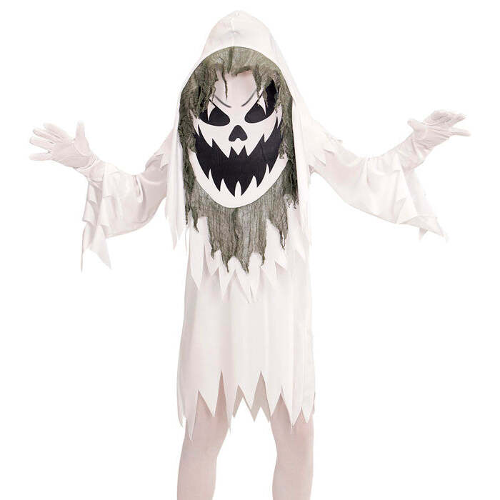 Evil Ghost  Robe, Oversized Hooded Mask 