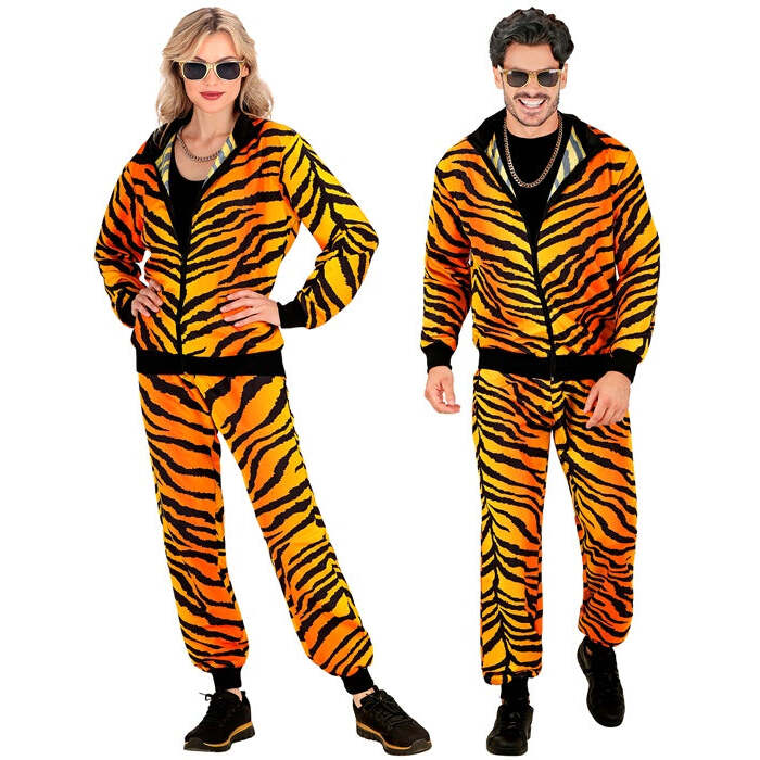 Tiger Animalier Party Fashion Tracksuit  Jacket, Pants 