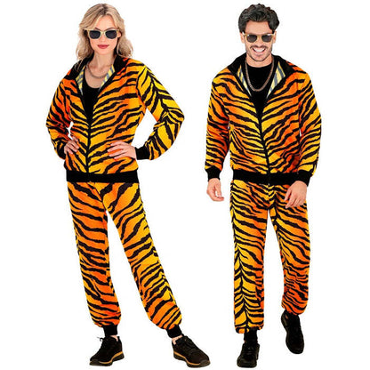 Tiger Animalier Party Fashion Tracksuit  Jacket, Pants 