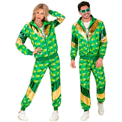 St. Patrick'S Day Party Fashion Tracksuit  Jacket, Pants 
