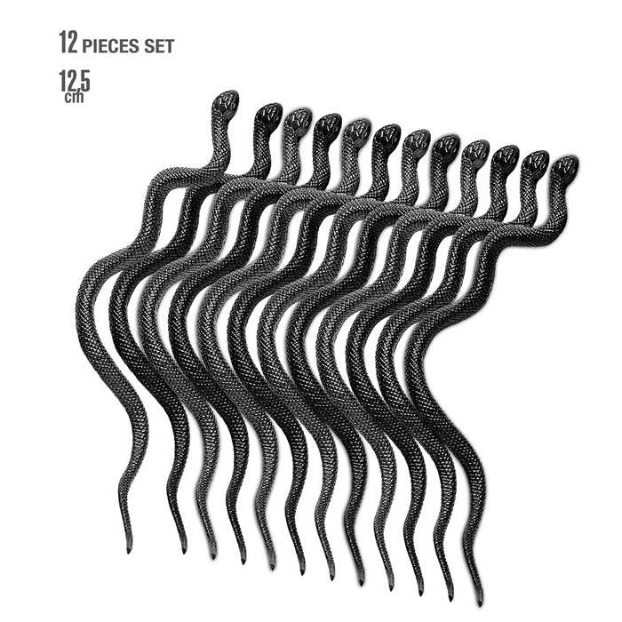 Set Of 12 Snakes 12,5 Cm