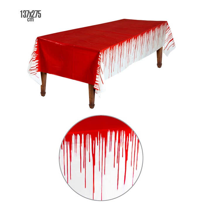 Bloody Tablecloth 137X275 Cm