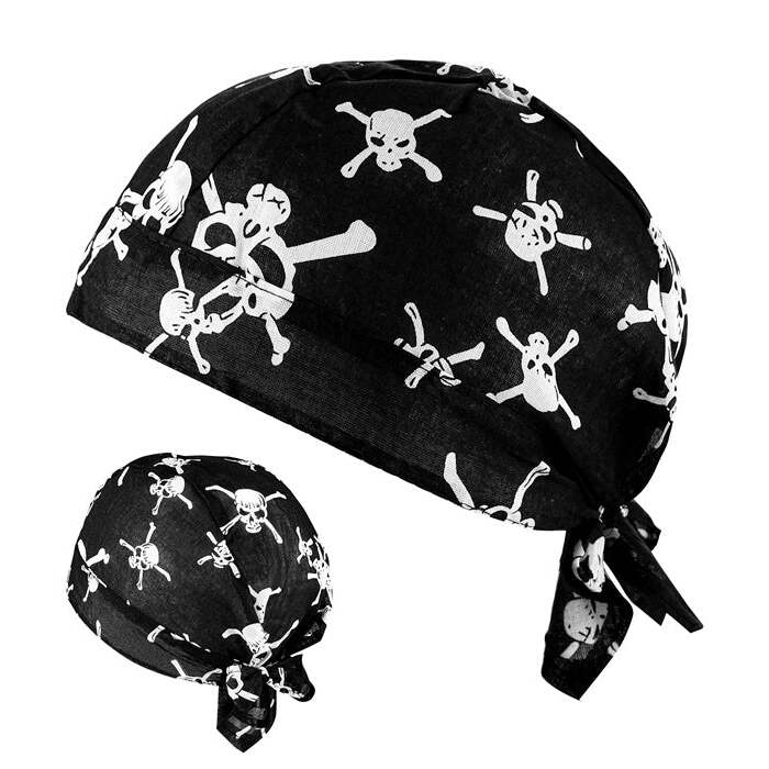 Skull & Cross Bones Headscarf