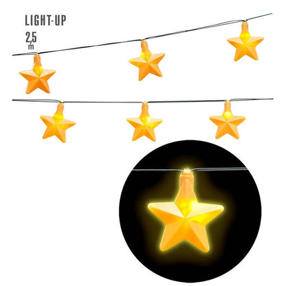 Stars Light Chain 2,5 M - 10 Lights