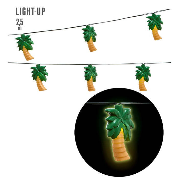 Palm Trees Light Chain 2,5 M - 10 Lights