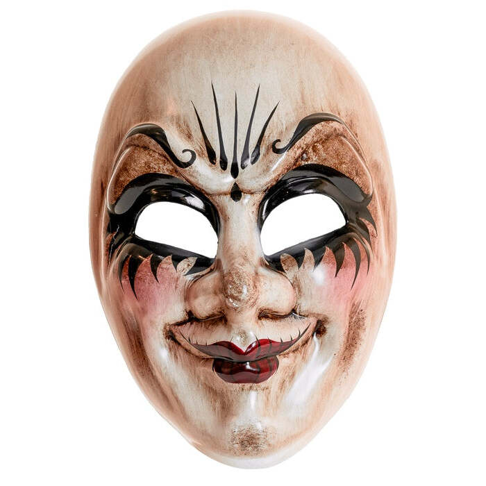 Commedia Dell'Arte Creepy Man Mask