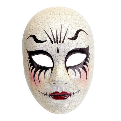 Commedia Dell'Arte Cracked Woman Mask