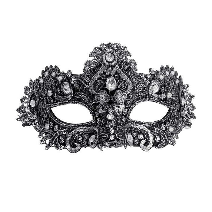 Theatrical Silver Eyemask