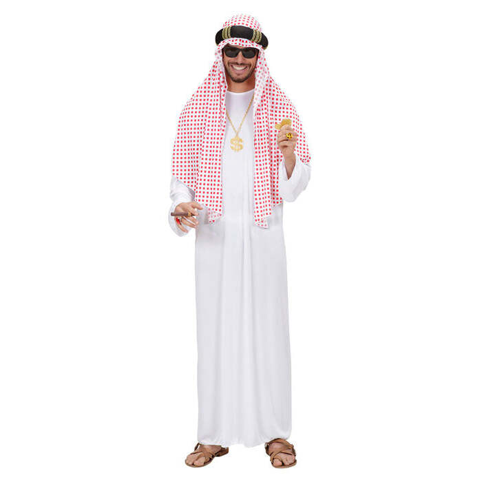 Arab Sheik  Robe, Headpiece 
