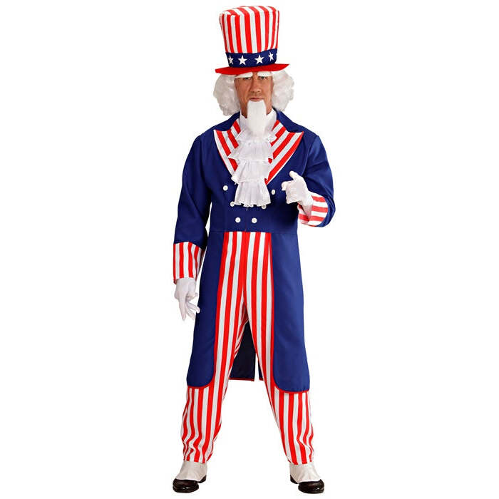 Mr. America  Tailcoat, Shirt Withjabot, Pants, Hat 