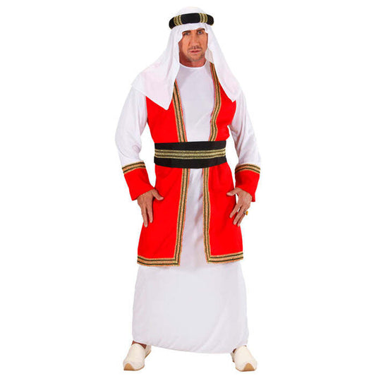 Arab Prince  Robe With Vest, Belt, Headpiece 