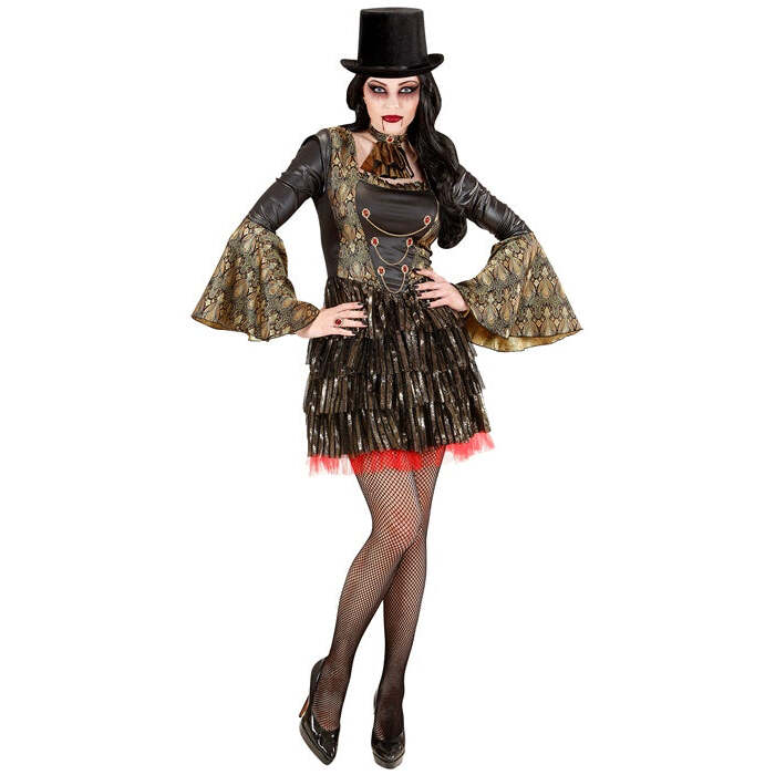 Gothic Vampiress  Dress, Jabot 