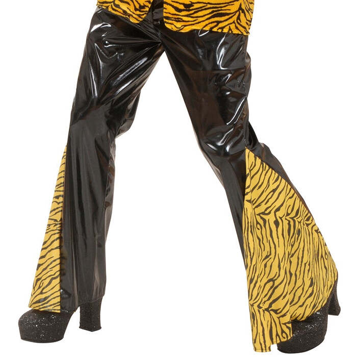 Tiger Bell Bottom Pants Vinyl