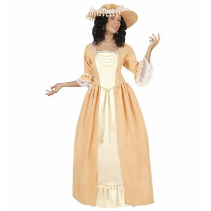 Court Lady  Dress With Wire Hoop, Belt, Hat 