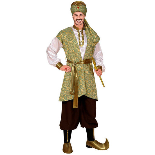 Prince Of Persia  Shirt, Brocadevest, Pants, Belt, Shoe Covers, Turban 