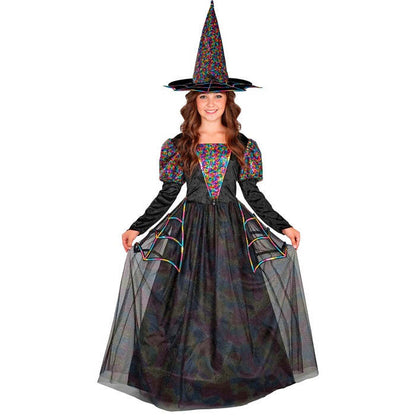 Witch  Dress With Wire Hoop Petticoat, Hat 