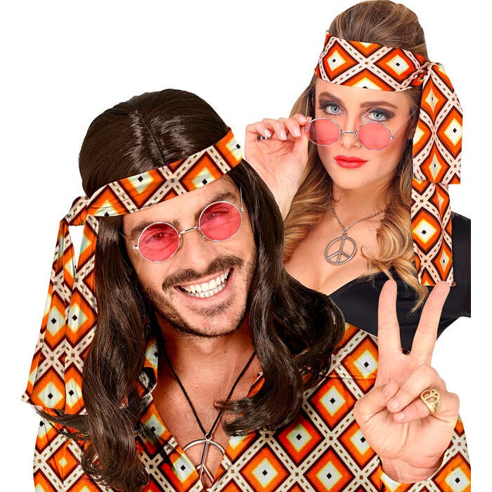 The 70S Groovy Style - Rhombus  Headband 