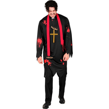 Zombie Priest  Tunic, Scarf, Cross 