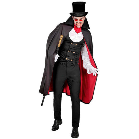 Vampire  Shirt With Vest, Jabot, Cape 