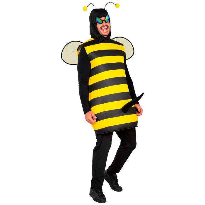 Stinger Bee  Hooded Coat, Wings, Glasses 