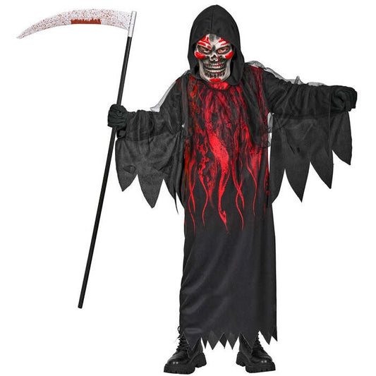 Burning Reaper  Hooded Robe, Mask 