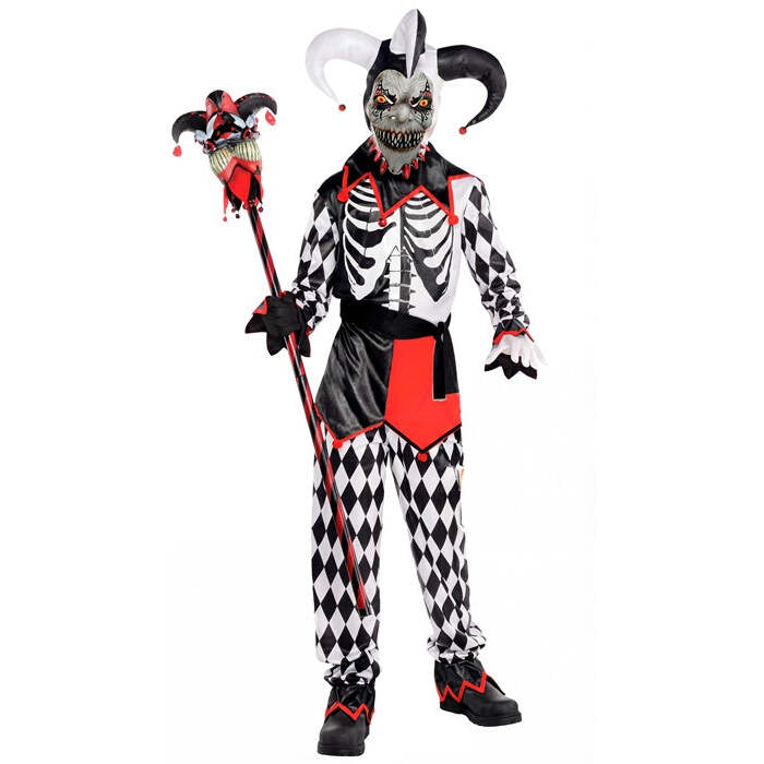 Sinister Jester  Coat, Pants, Belt, Mask, Hat 