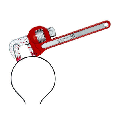 Bloody Pipe Wrench In Head