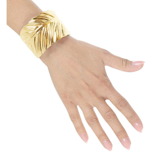 Greek-Roman-Egyptian Golden Leaf Bracelet