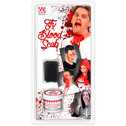Fx Blood Scab Set In Clam Shell  Blood Scab 28,4 G, Applicator Sponge 
