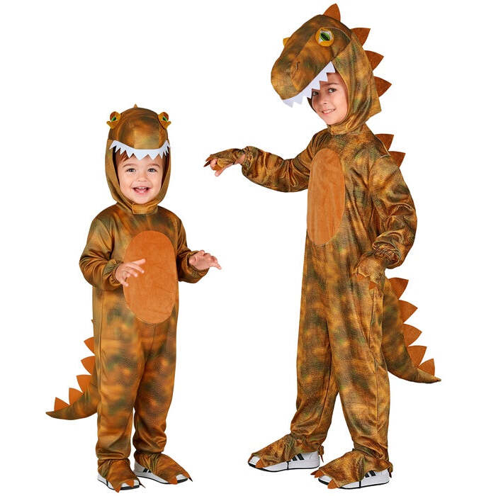 T-Rex  Jumpsuit, Hooded Mask 