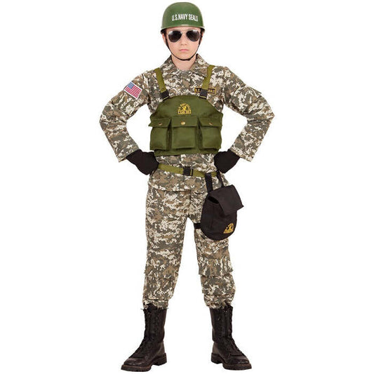 Navy Seals  Coat, Vest, Pants, Belt, Purse, Helmet 