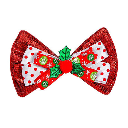 Red  Christmas Bow Tie