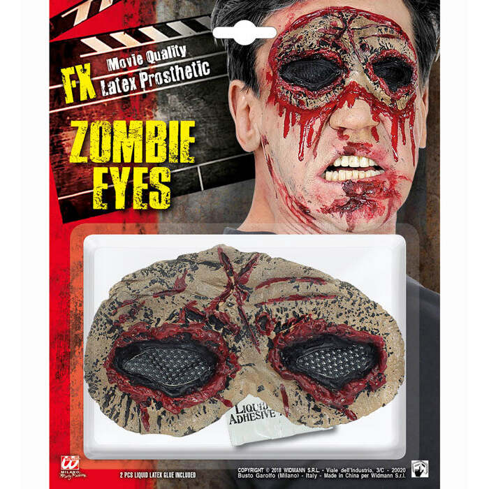 Fx Latex Prosthetic Zombie Eyes With 2 Pcs Liquid Latex Glue