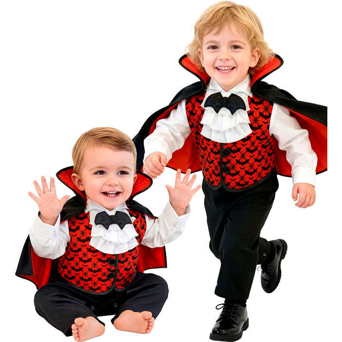 Vampire  Jumpsuit, Cape 