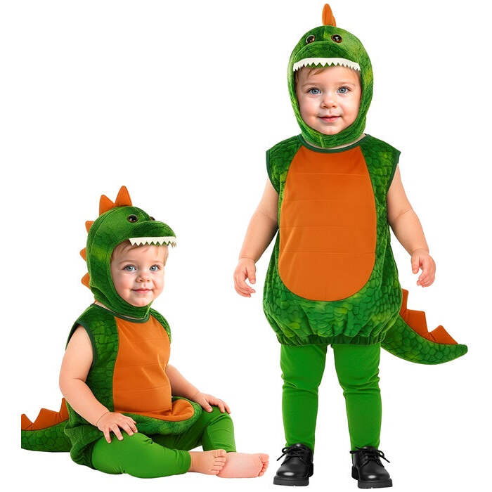 Dinosaur  Costume, Pants, Hooded Mask 