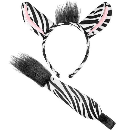 Zebra  Ears, Tail 
