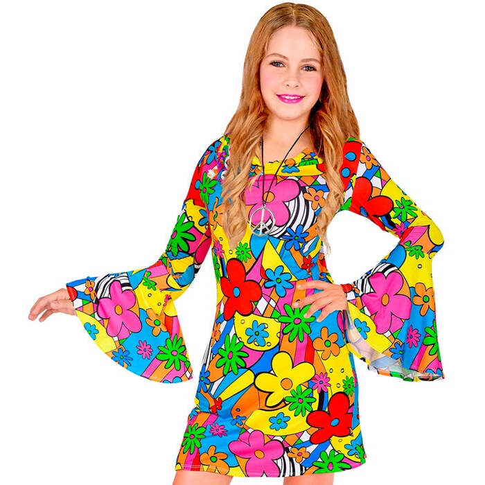The 60S Fashion - Flower Power”   Dress 