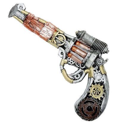 Steampunk Foam Latex Revolver Gun 32 Cm