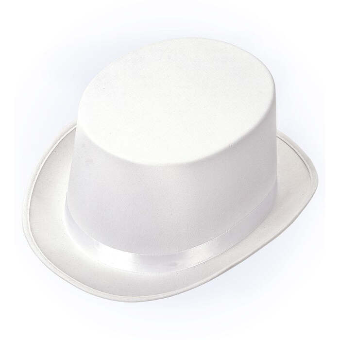 Top Hat White 13 Cm