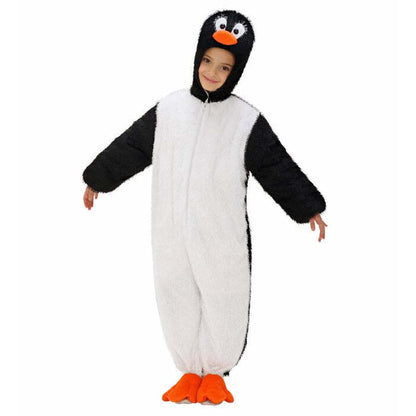 Funny Penguin  Hooded Jumpsuit With Mask 