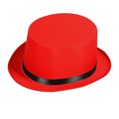 Ringmaster Top Hat Red - 13 Cm