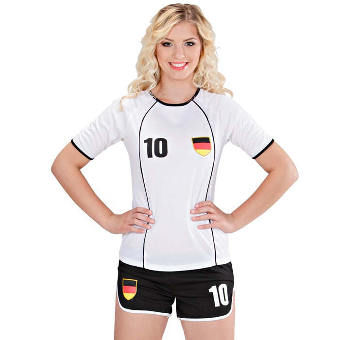 Germany Soccer Girl  Shirt, Shorts 