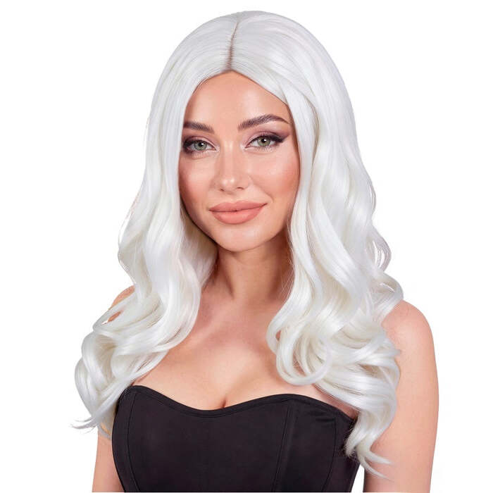 White Roxy Wig In Box