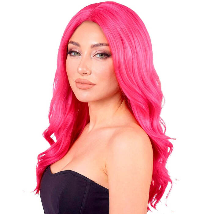 Hot Pink Roxy Wig In Box