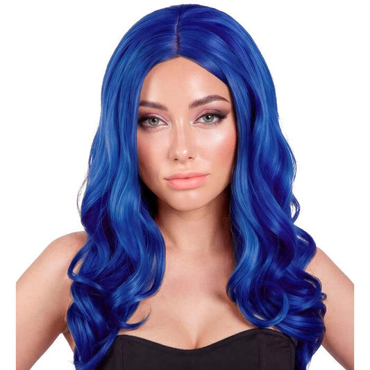 Blue Roxy Wig In Box