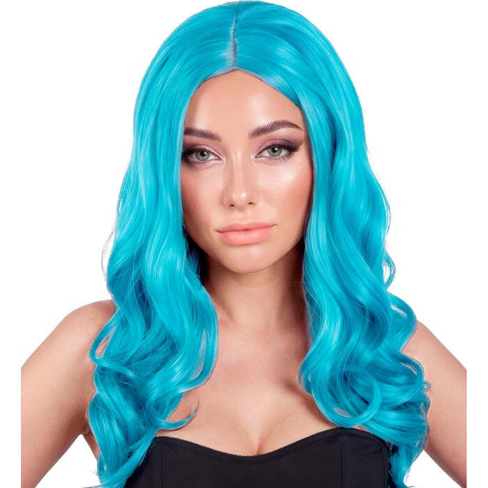 Light Blue Roxy Wig In Box