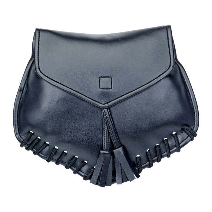 Leather Look Belt Purse