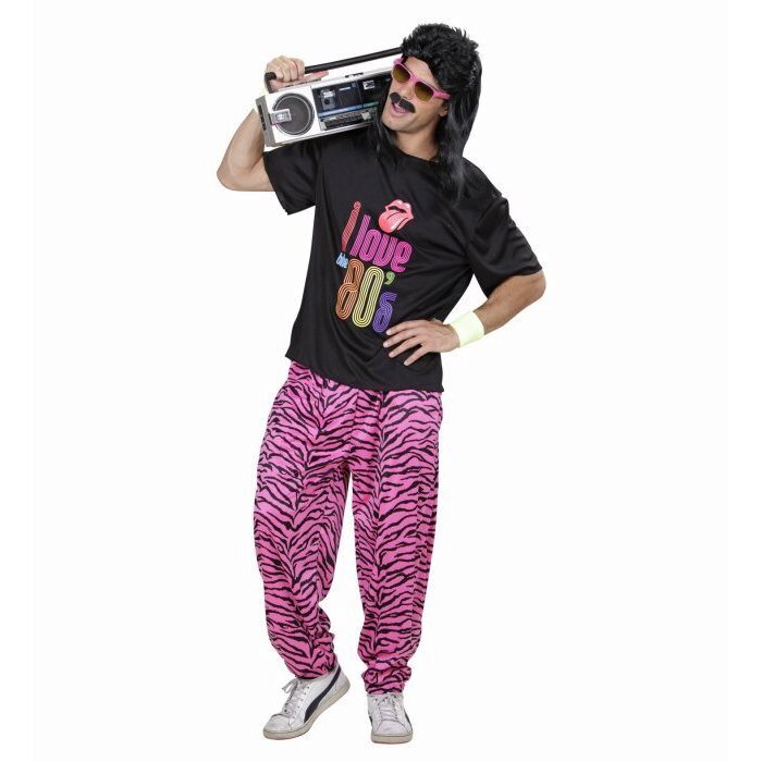 The 80S Fashion  T-Shirt, Baggy Pants 